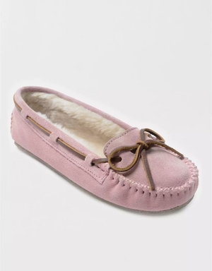 Chaussons American Eagle Cally Moccasin Rose Femme | YFX-80195427